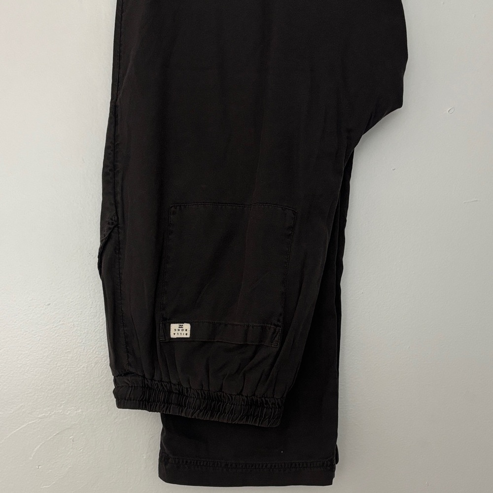 Women’s  Black Elastic Cuff Pants